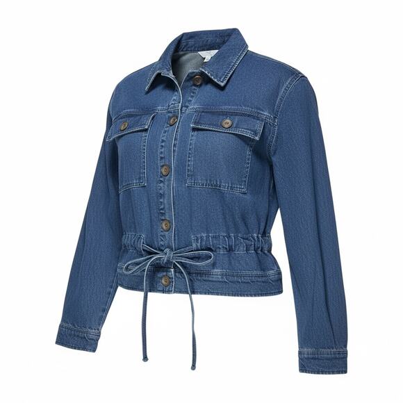 Crop Jean Jacket - Picture 2 of 2